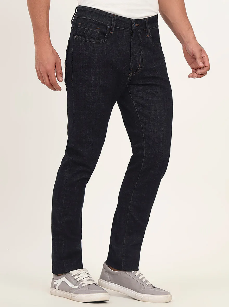 Raw Blue Washed Slim Fit Jeans | JadeBlue