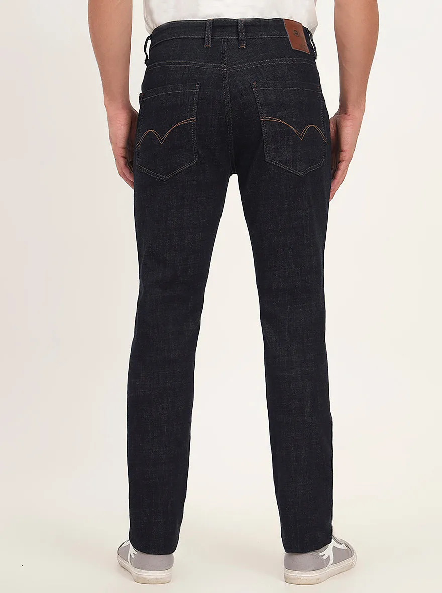 Raw Blue Washed Slim Fit Jeans | JadeBlue