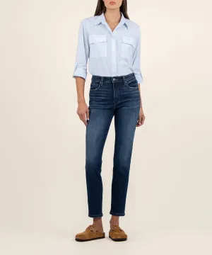 Reese High Rise Ankle Straight Leg