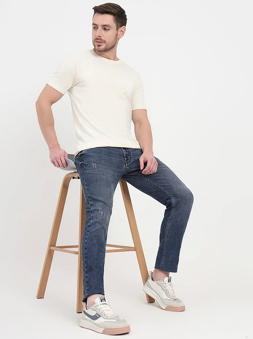 Rivera Blue Washed Slim Fit Jeans | JadeBlue