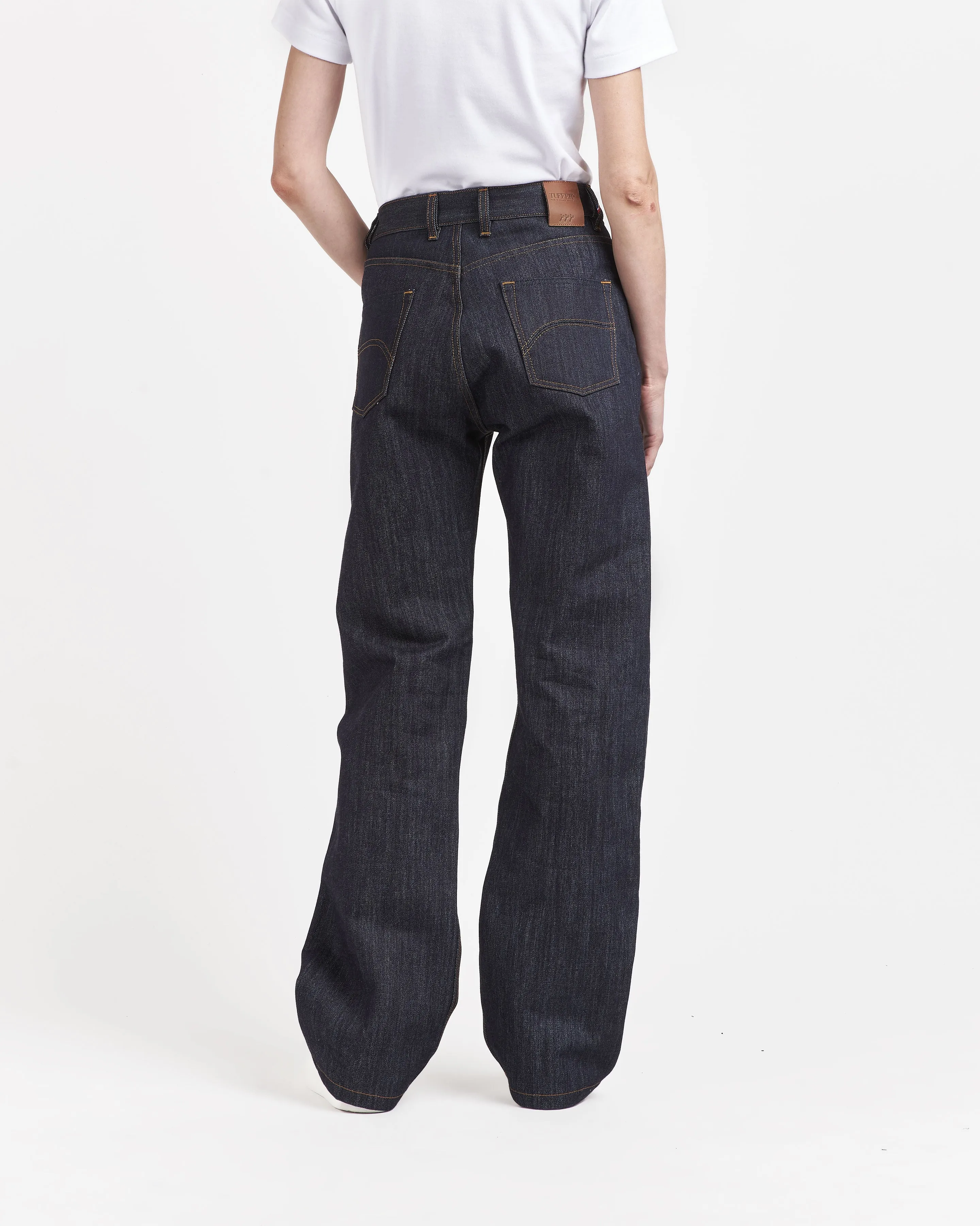 Selvedge Wide Leg High Rise Jean - Désiré