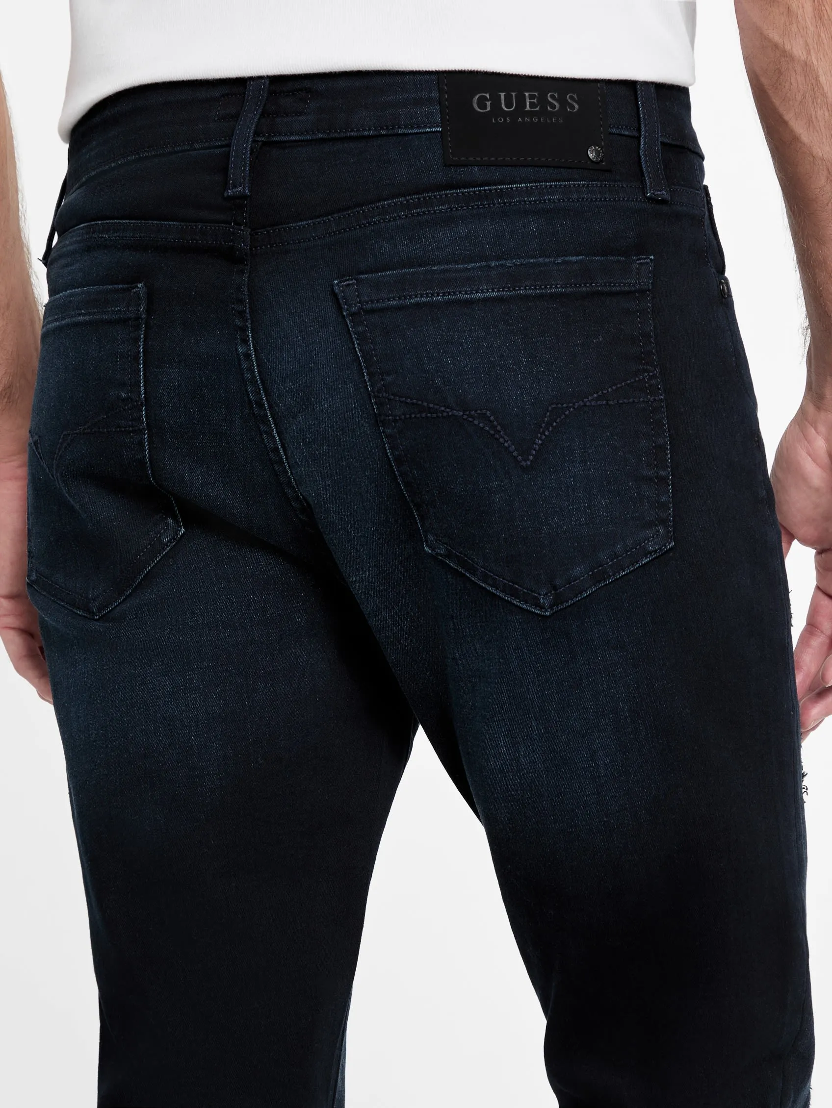 Steward Rip-and-Repair Skinny Jeans