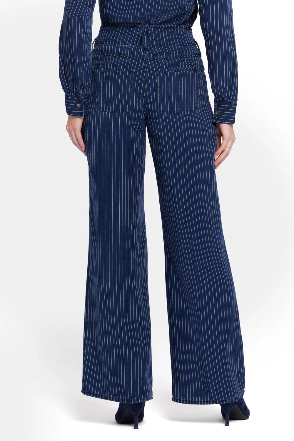 Teresa Wide Leg Jeans - Dark Ocean