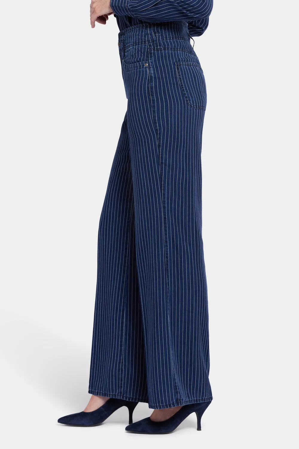 Teresa Wide Leg Jeans - Dark Ocean