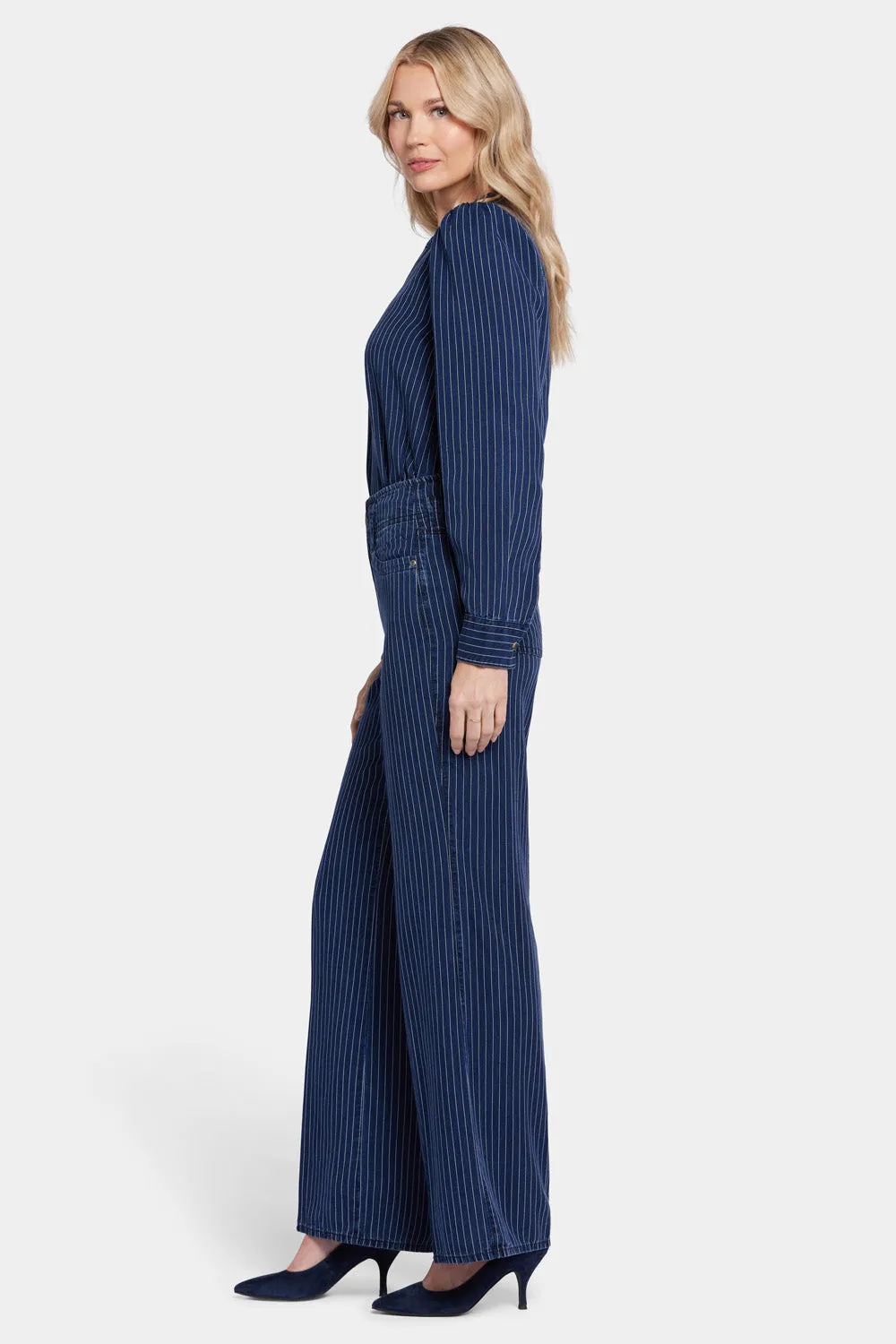 Teresa Wide Leg Jeans - Dark Ocean