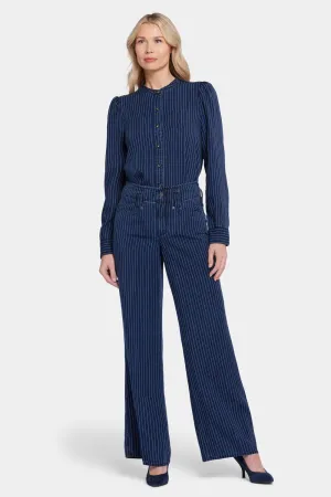 Teresa Wide Leg Jeans - Dark Ocean