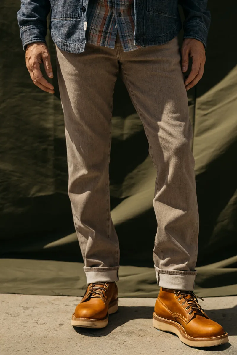 The Hammer Straight - Dusty Brown 10.5oz Selvedge