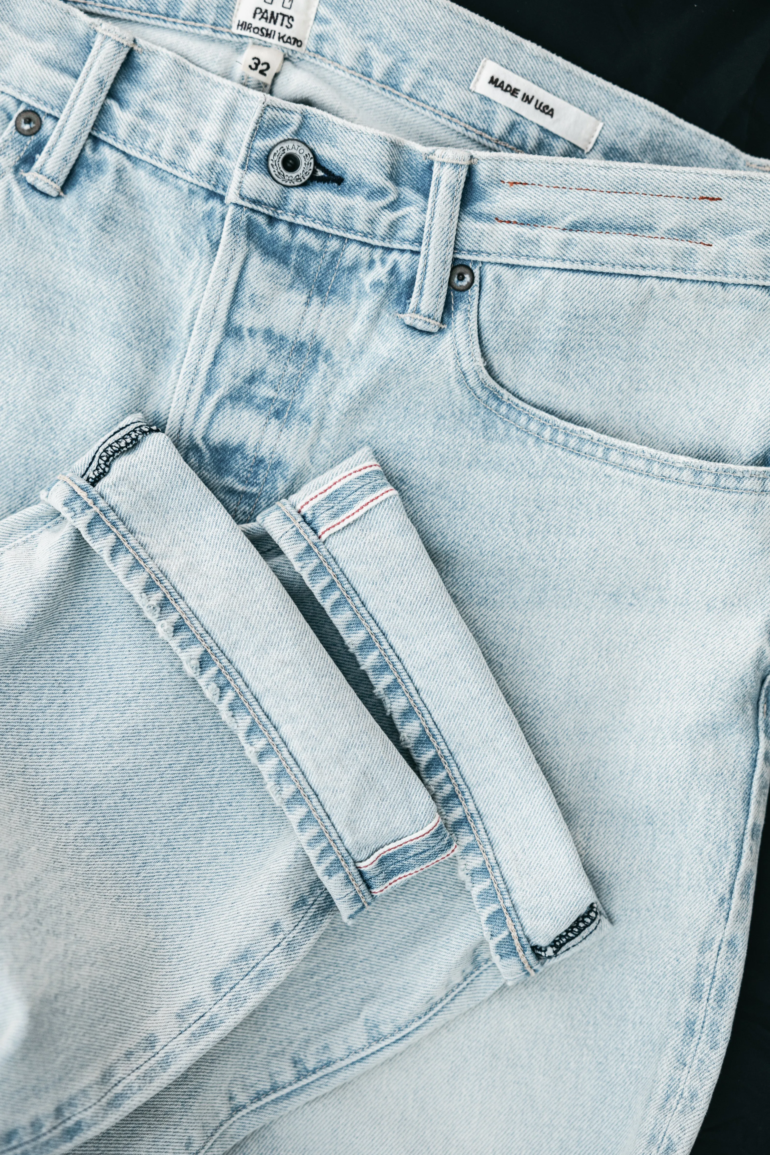 The Hammer Straight Natural Slub Indigo - Huey 12.5oz Selvedge