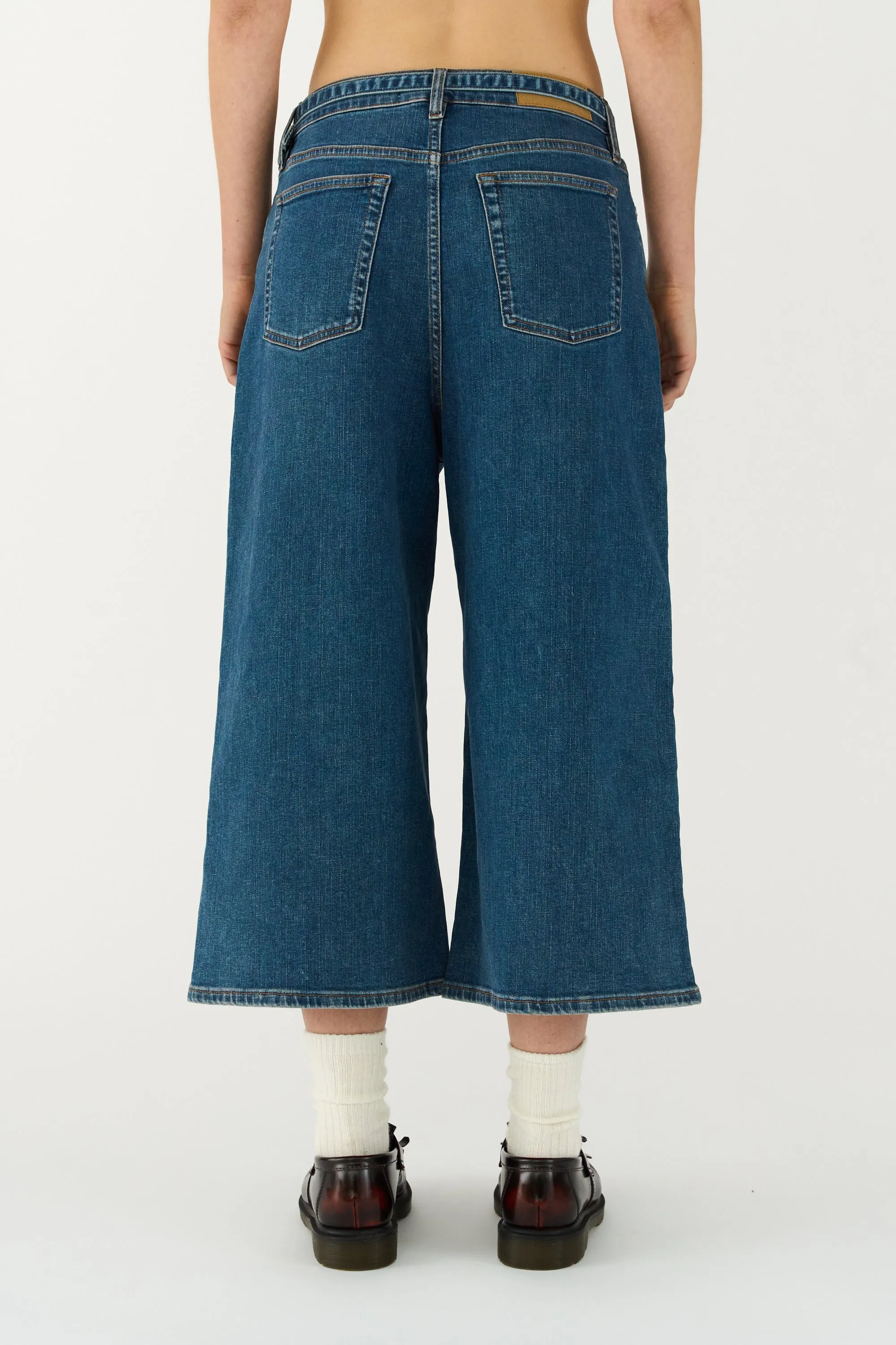 TMRW-Angelika Culotte Jeans Wash Bright Riverside