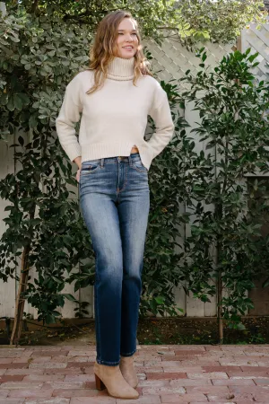 Tracy Vintage Wash Thermal Straight Fit