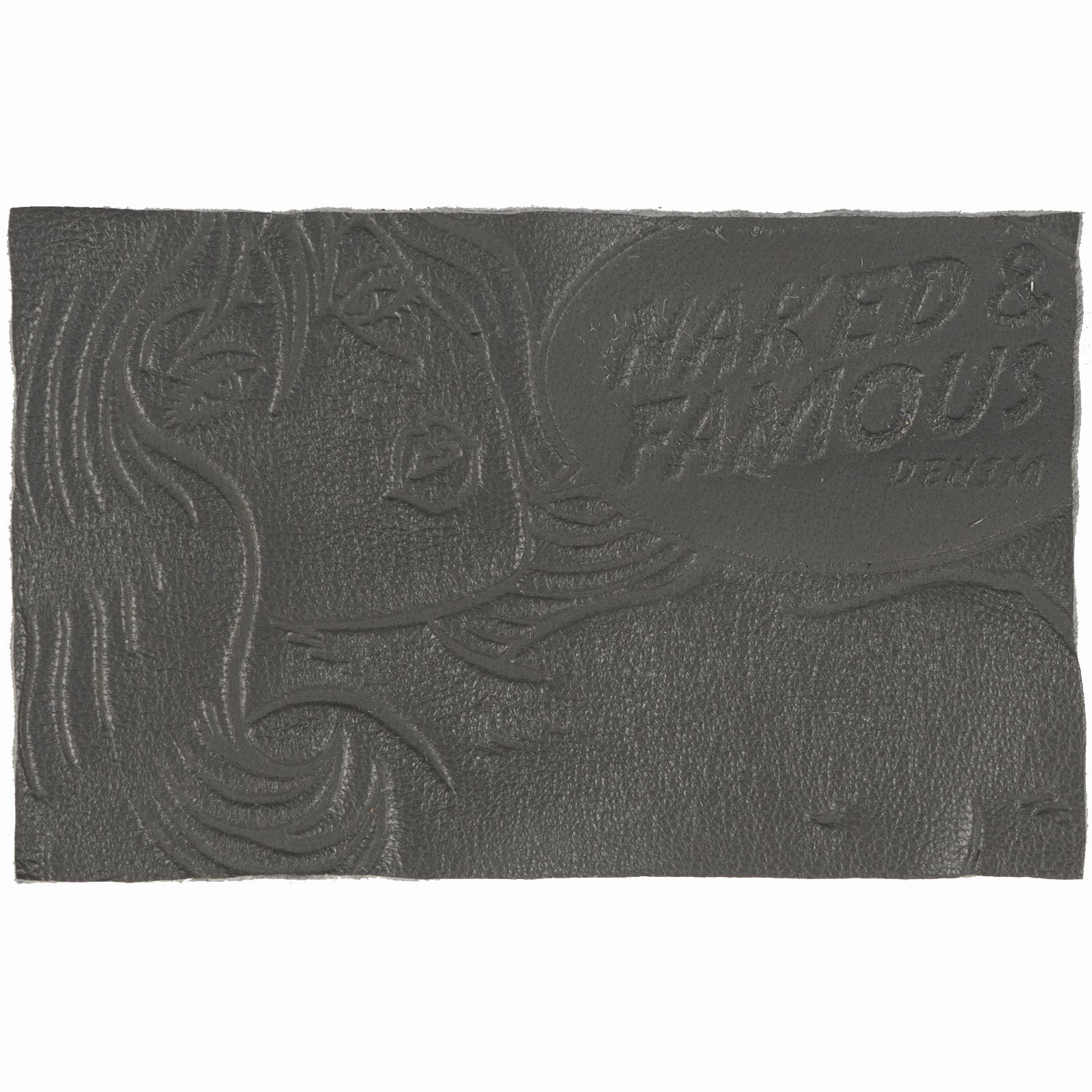 Tragic Blond Patch - Grey Lambskin