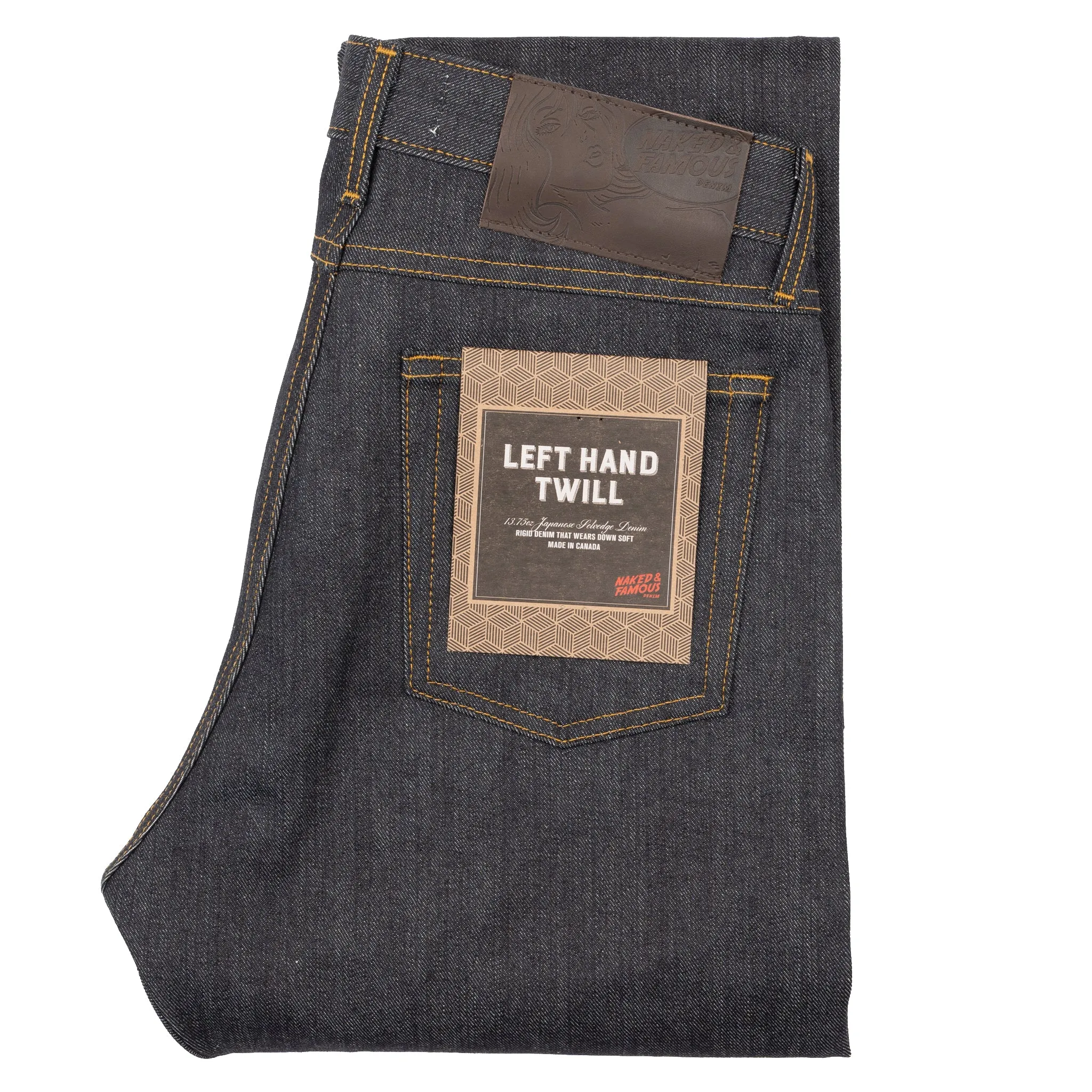 True Guy - Left Hand Twill Selvedge - 36" Long Inseam