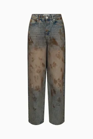 TRW-Kaia Slung Jeans Multi Yoke Wash Dutton