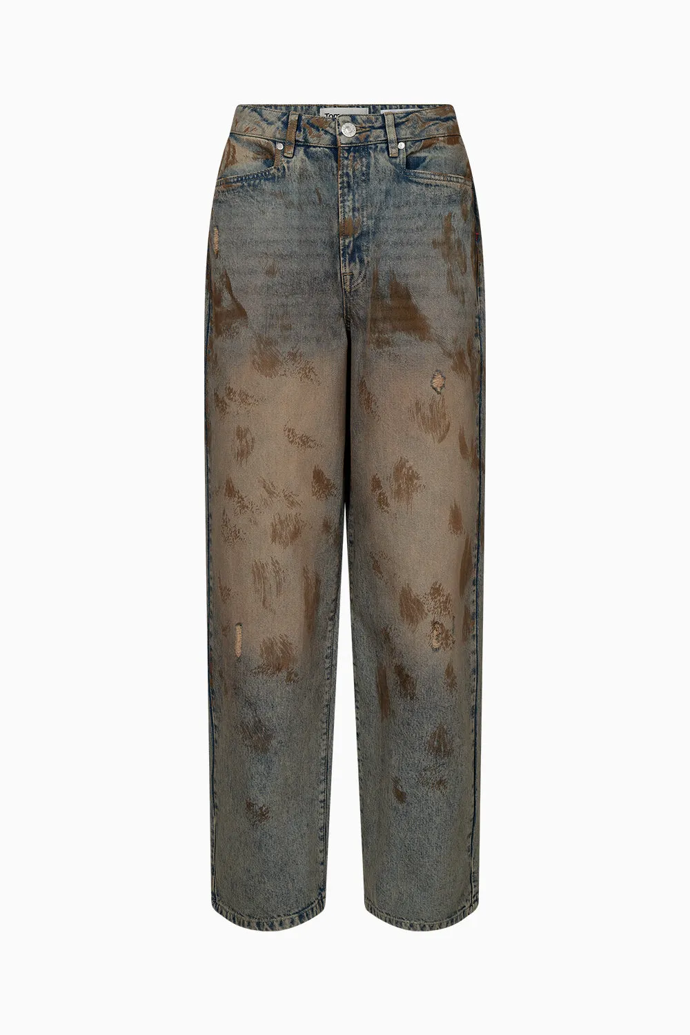 TRW-Kaia Slung Jeans Multi Yoke Wash Dutton