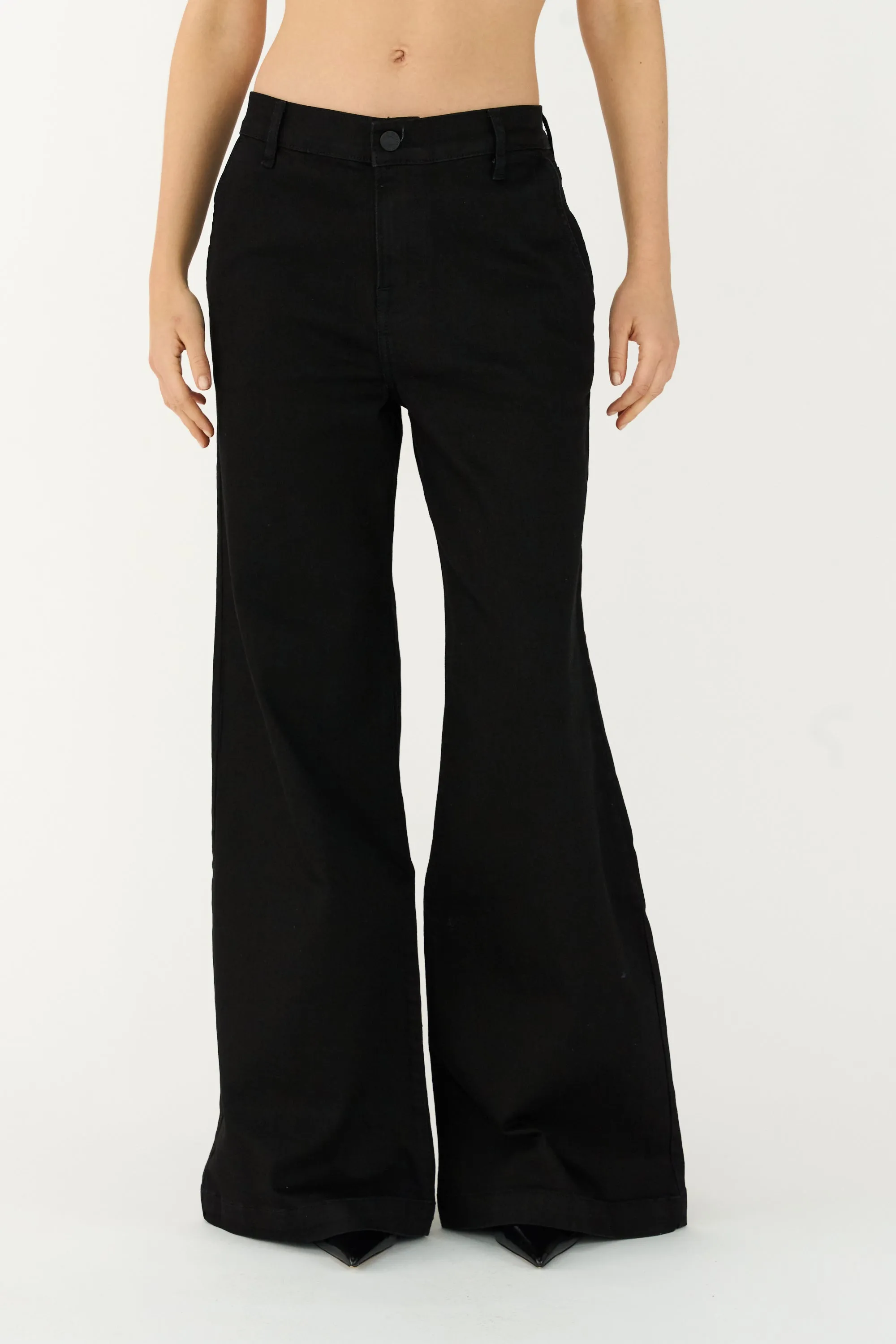 TRW-Kersee French jeans deep original - Black