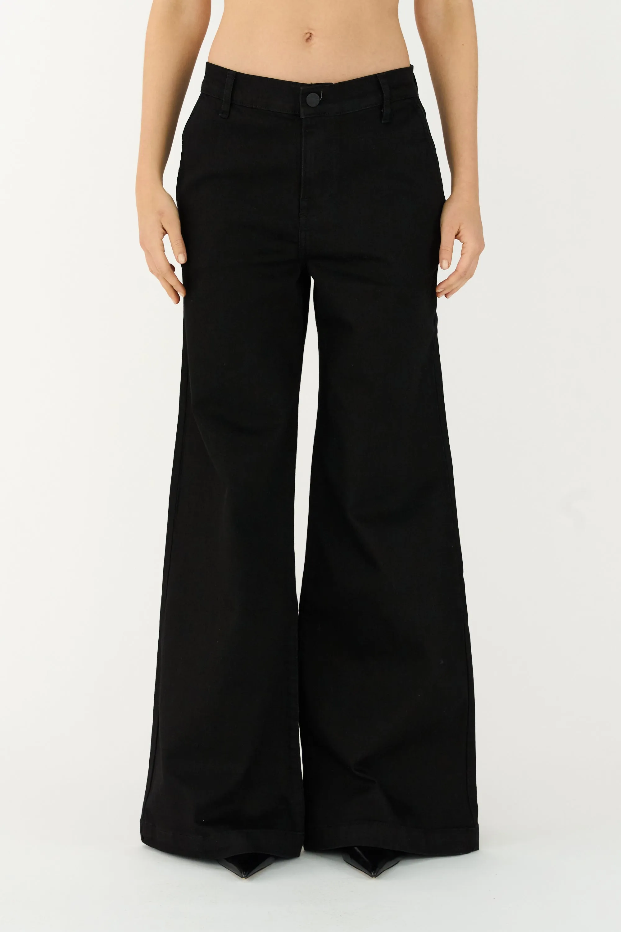 TRW-Kersee French jeans deep original - Black