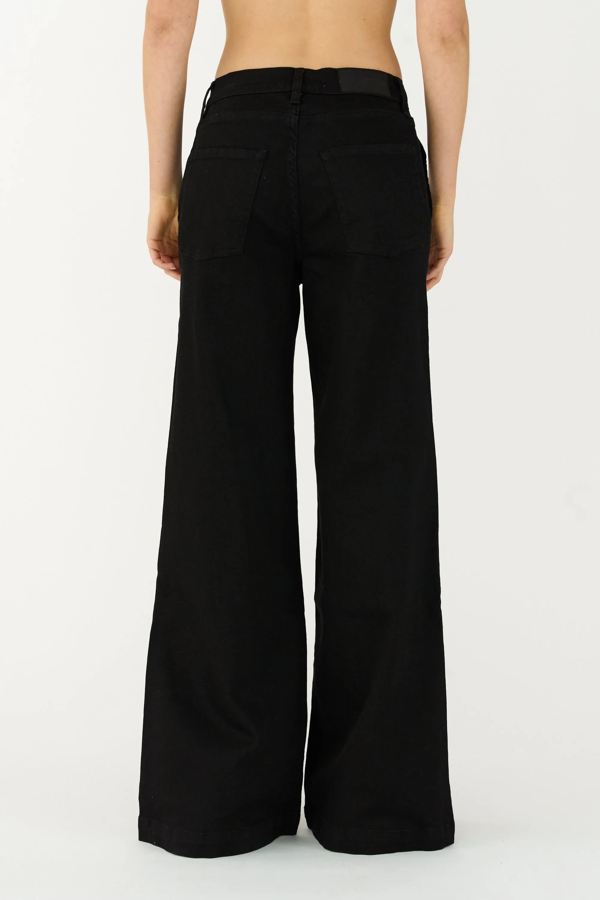 TRW-Kersee French jeans deep original - Black