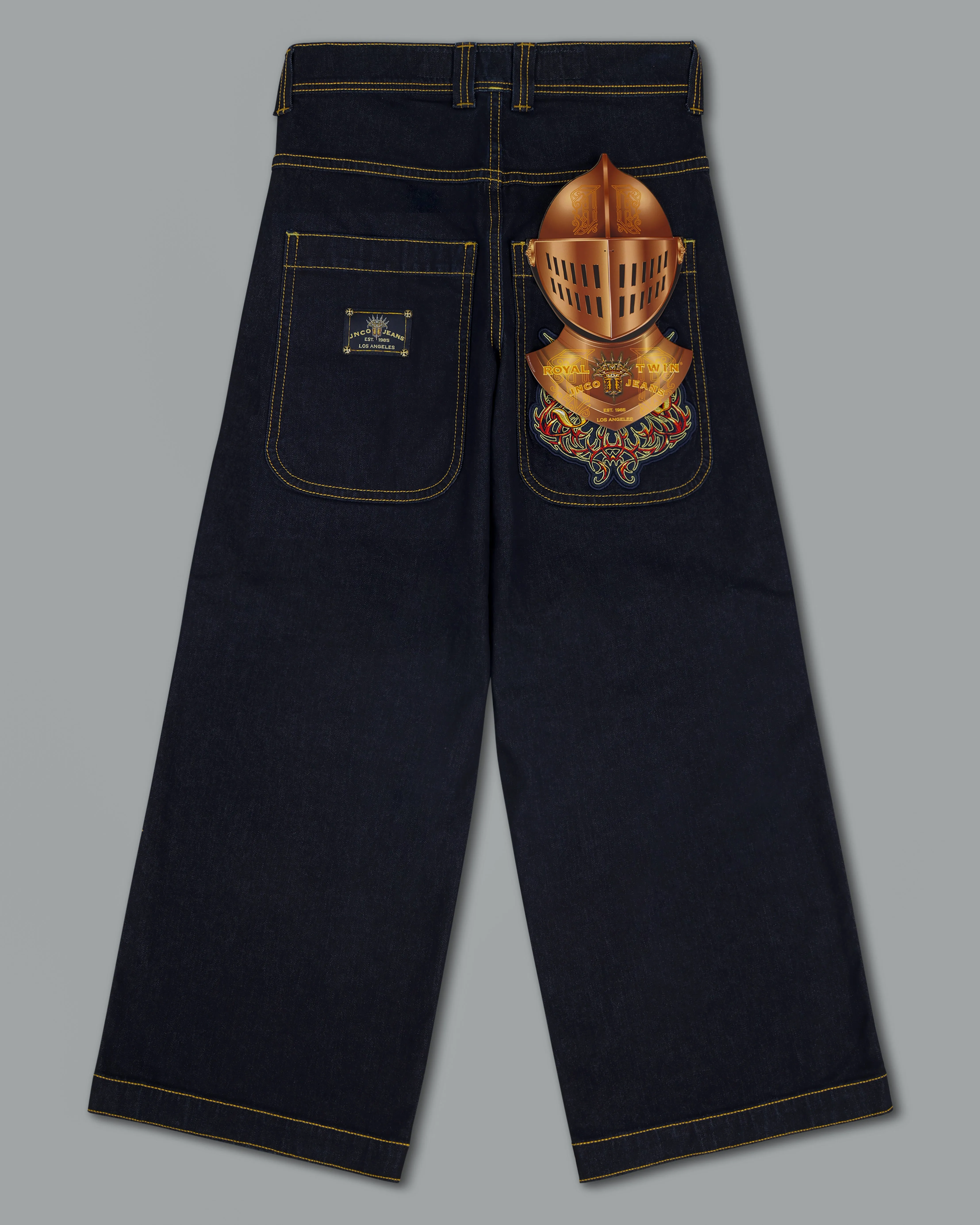 W1101 Royal Twin. 26". Dark Indigo.