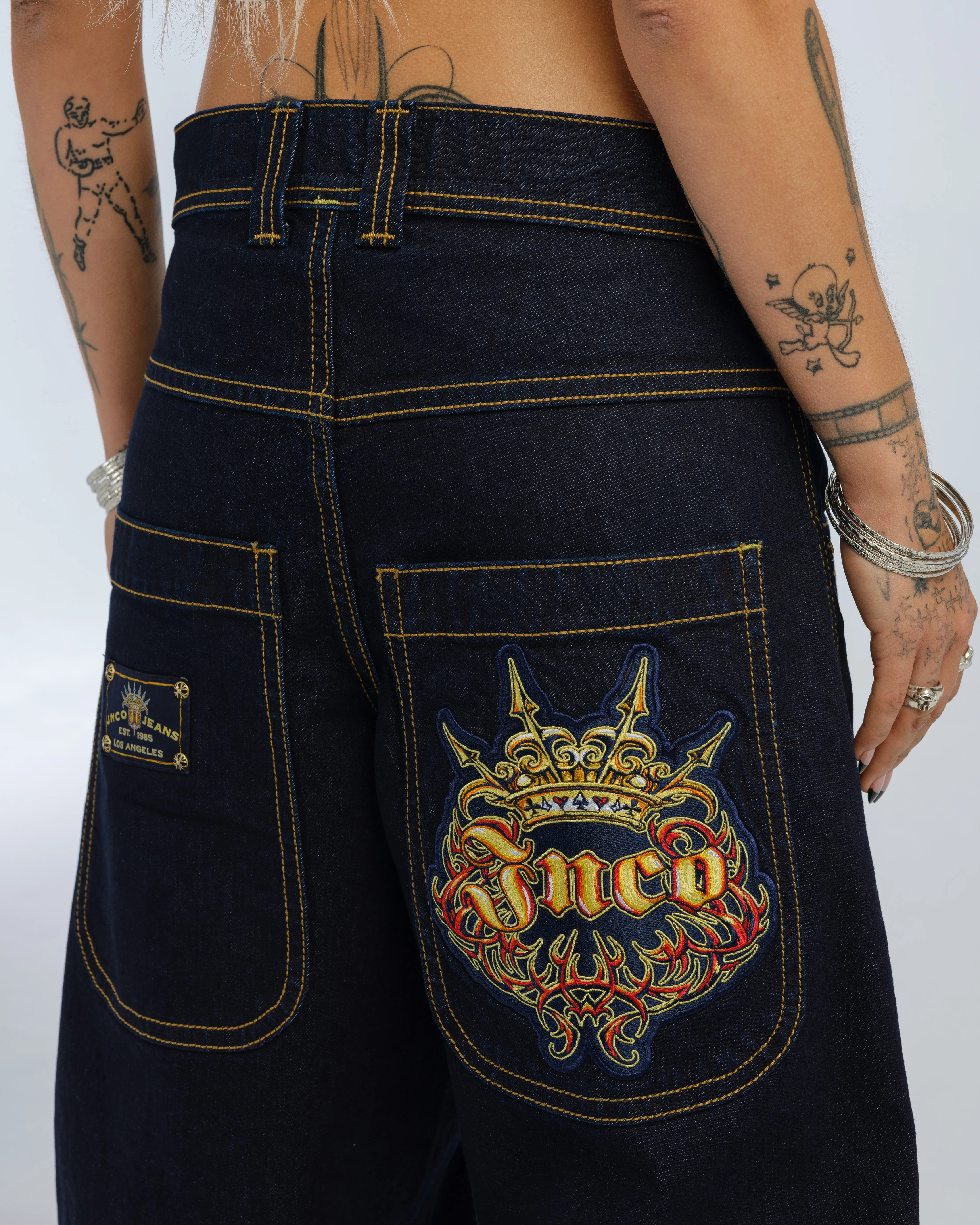W1101 Royal Twin. 26". Dark Indigo.