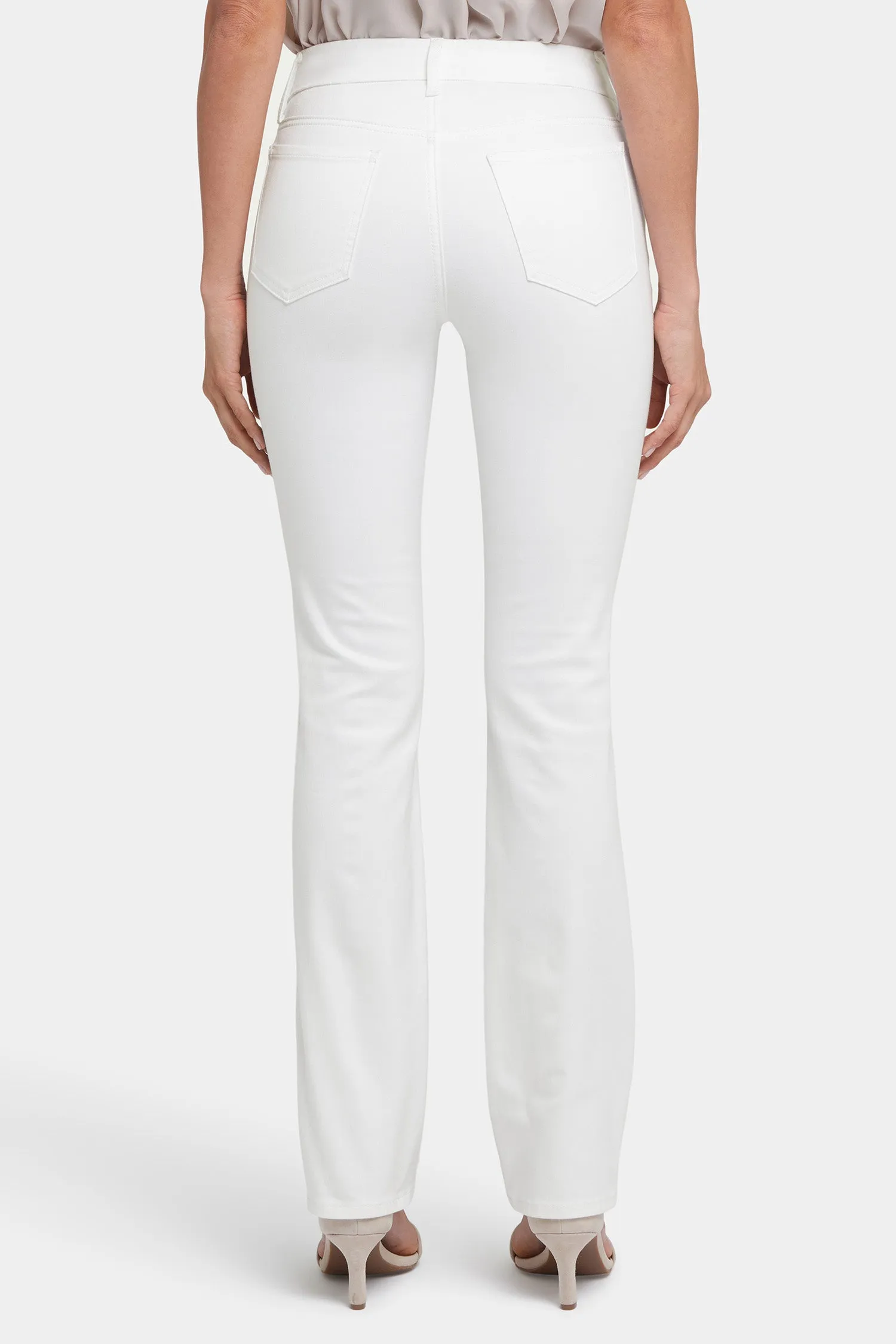 Waist-Match™ Marilyn Straight Jeans In Petite - Optic White