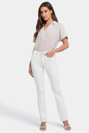 Waist-Match™ Marilyn Straight Jeans In Petite - Optic White