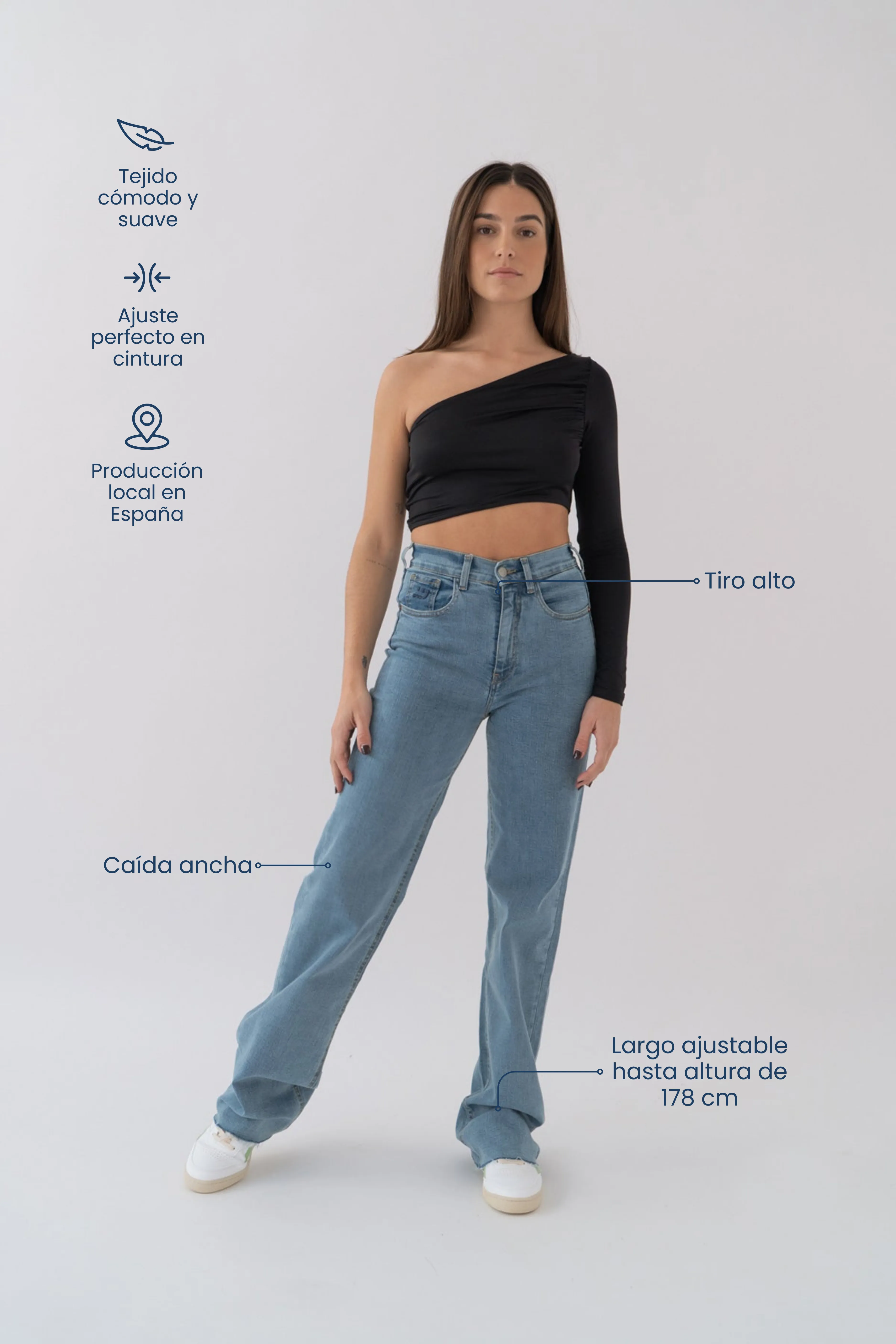 WIDELEG HIGH RISE - LIGHT BLUE