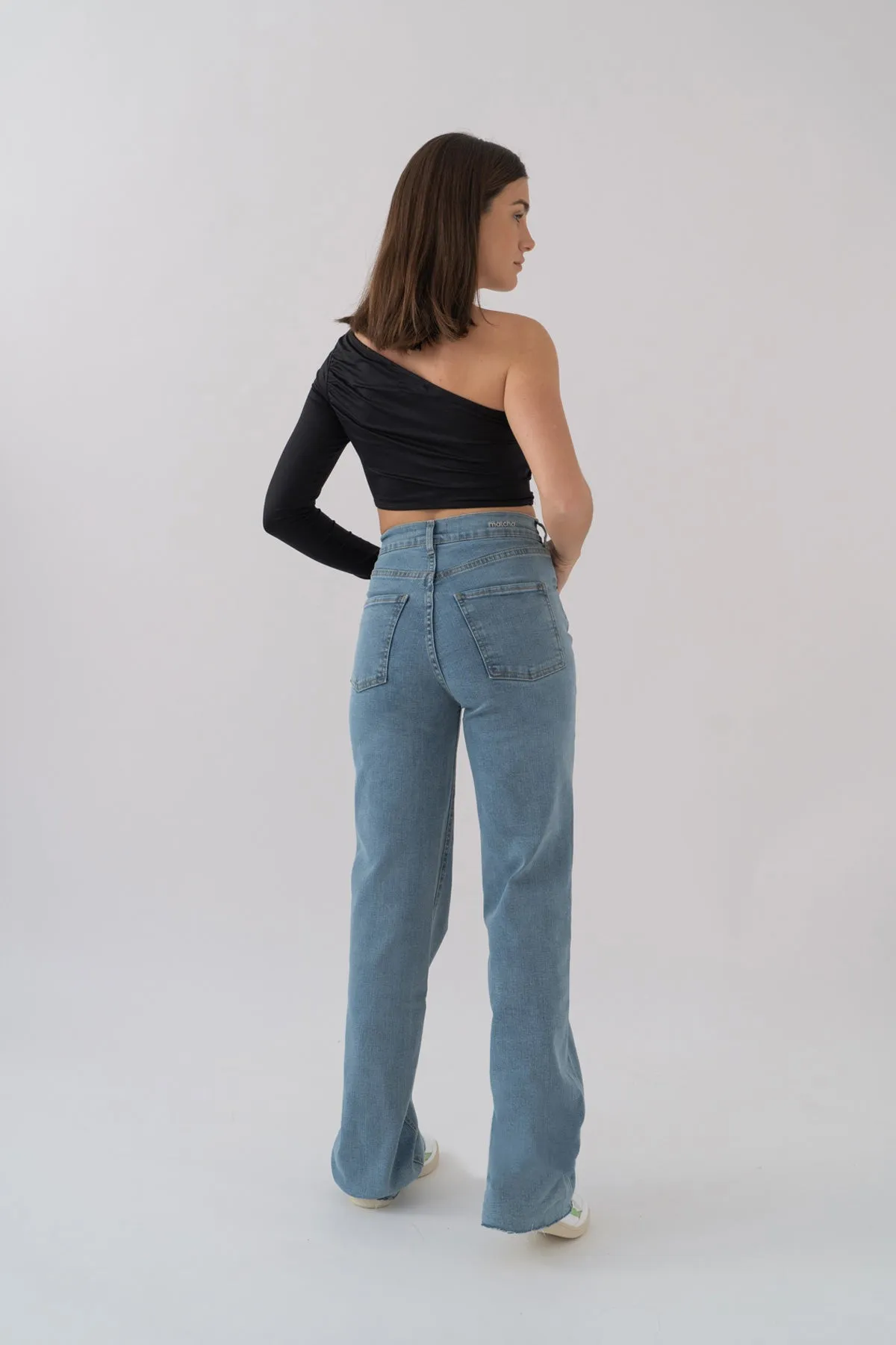 WIDELEG HIGH RISE - LIGHT BLUE