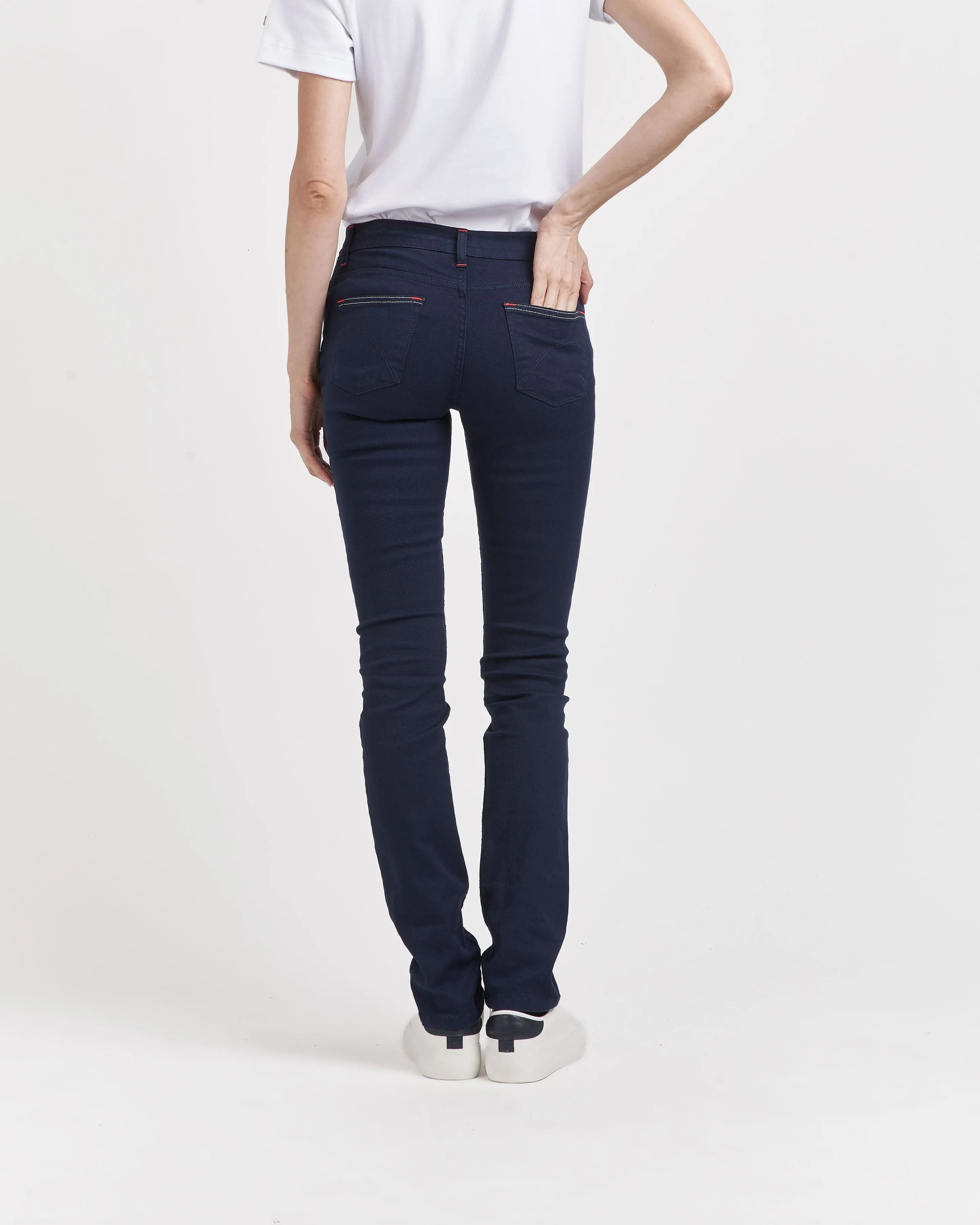 Women's fitted jeans France Rugby standard size