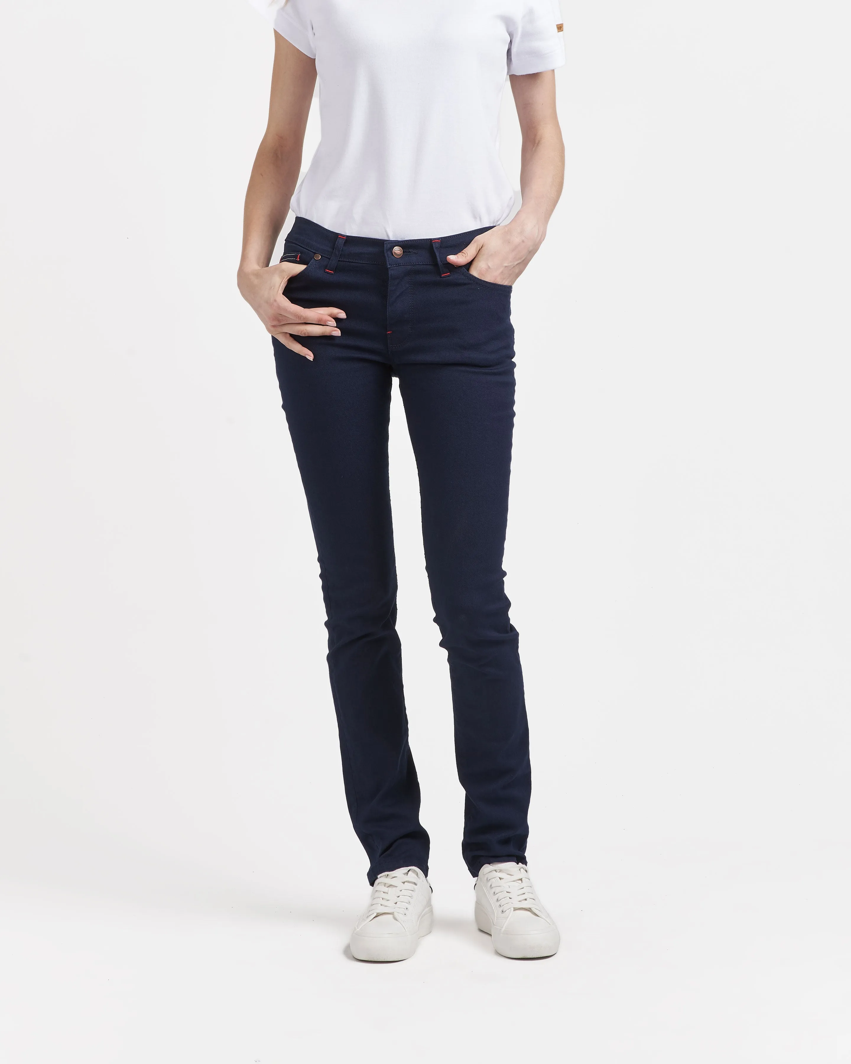 Women's fitted jeans France Rugby standard size