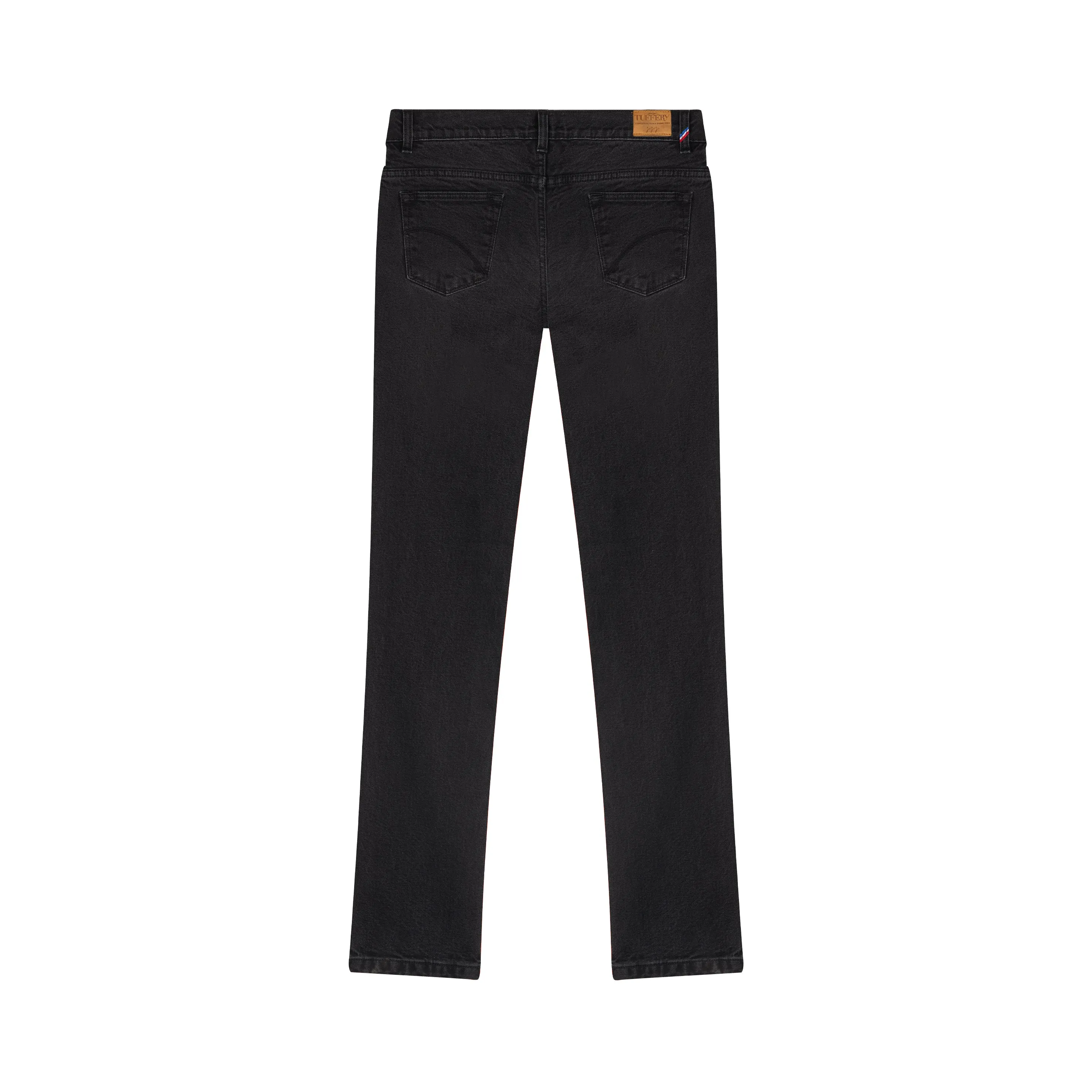 Women's slim fit black washed jeans - Augusta