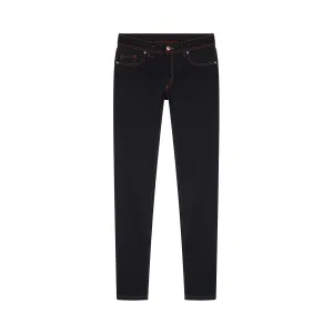 Women's slim-fit standard-waist jeans Black