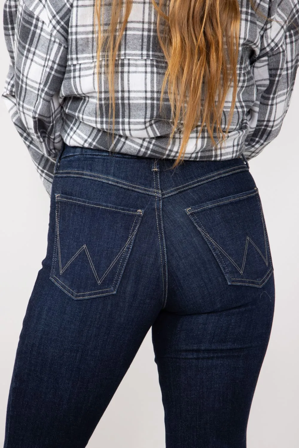 Wrangler Bespoke High Rise Flare Jeans for Women | 112359280